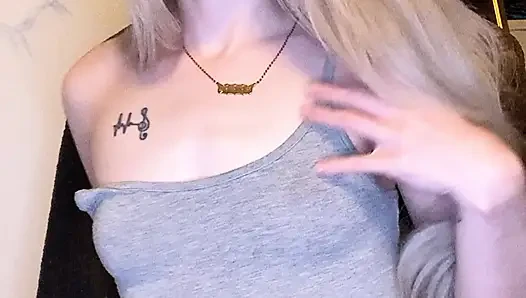 SPOOKYBARBIEGRL GOTH HOMEWRECK JOI - SMALL TITS ARE BETTER