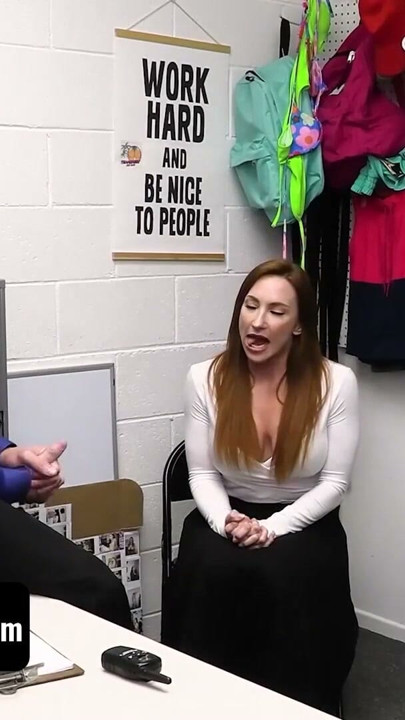 Religious MILF Thief Begs Mall Cop Not To Tell Her Conservative Husband About Stealing Lingerie | Clip 1