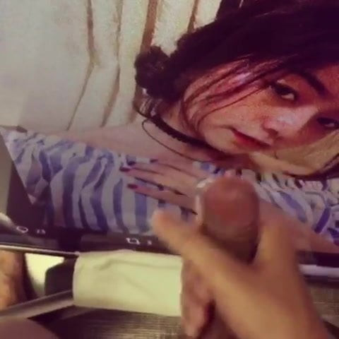 Cum on a asian slut