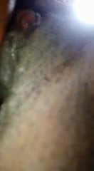 Nigerian babe masturbates