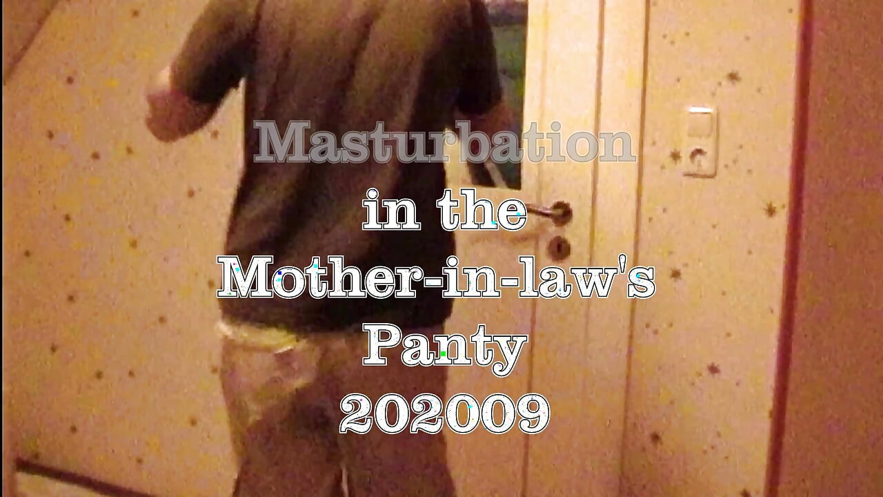 Mother-in-law's Panty Hump Masturbation