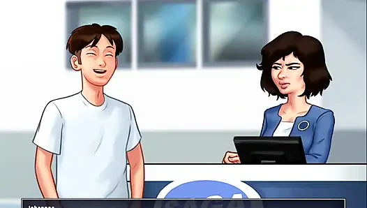 Summertime saga - Johannes fucked Debbie.