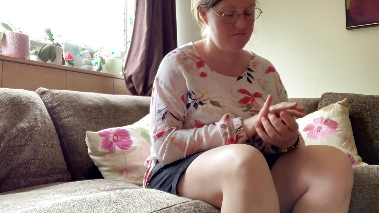 Hot and Horny on the Couch in the Window in a Heatwave