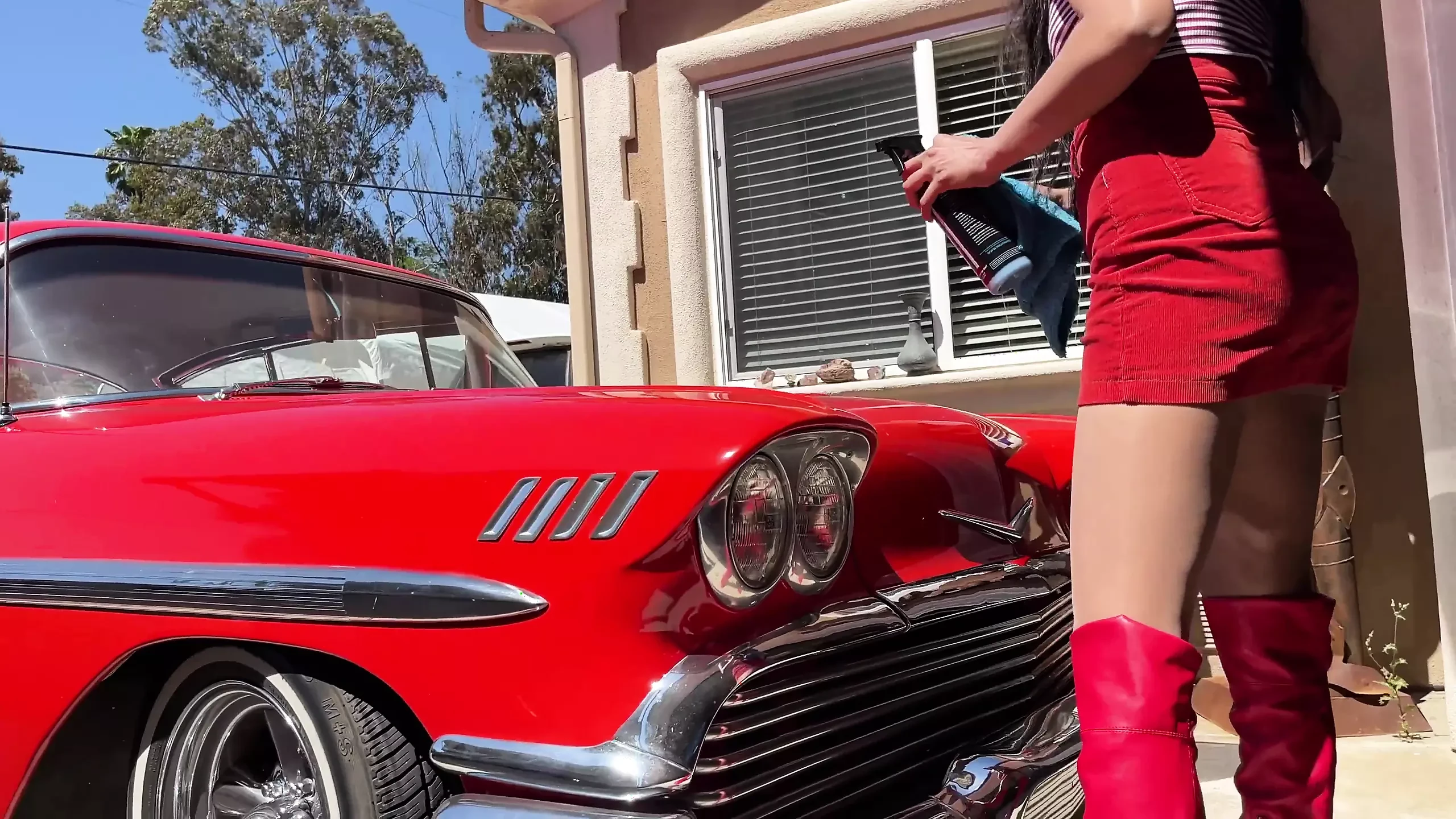 Pedálszivattyúzás 1958-as chevy impala