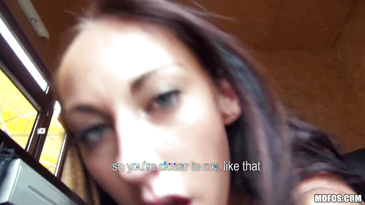 Public Pickups - Brunette Czech El Storm Rides Bumper Cars & Gives Steve a POV Blowjob with Steve Q & Gets Doggystyle Fuck
