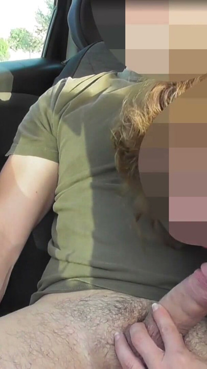 Dogging in the public school parking lot my wife blows her student after work - MissCreamy | Clip 2