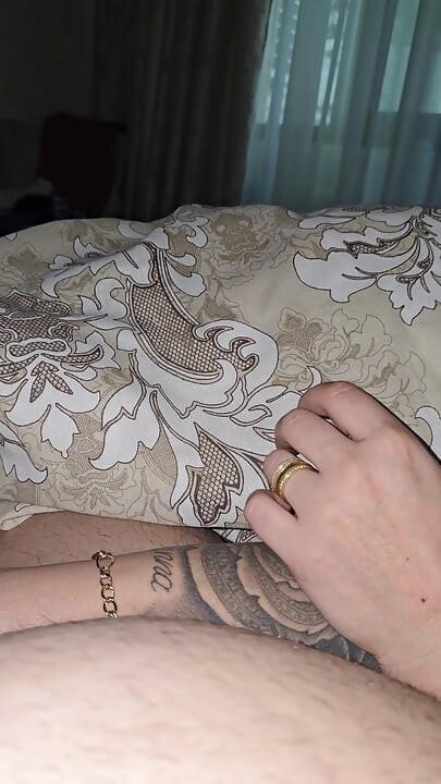 Step mom hand help step son big dick with low erection