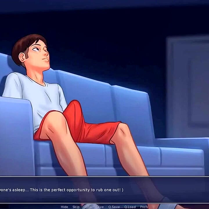 Summertime saga：继兄弟用精液填满了他继妹的嘴 ep 105