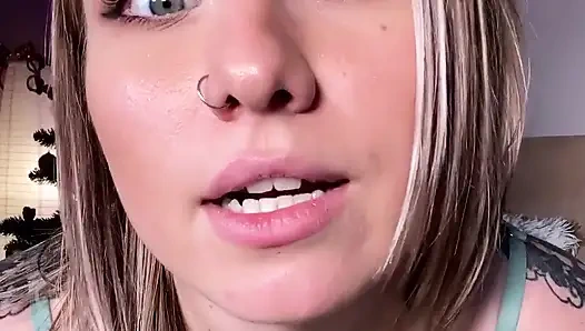 После трансляции, о да, я обожаю это! Настоящий дилдо со спермой и Domi