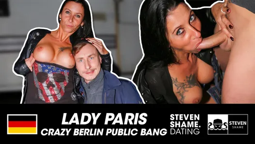 Публичный трах: немецкая милфа Ladyparis! stevenshame.dating