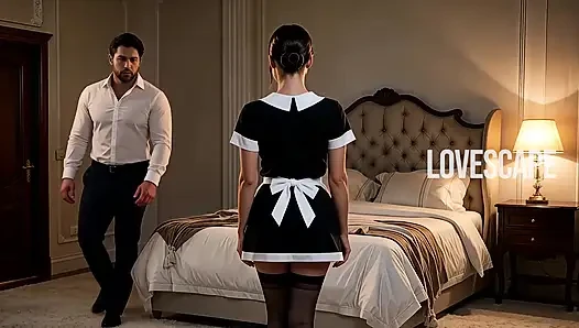 Risky Maid Fuck While Wife Is Away (AI)