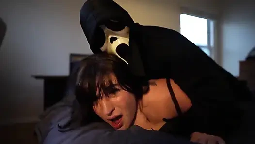 BBW mit riesigem arsch wird hart und hart gefickt von Ghostface - Paige Steele, Steve Rickz