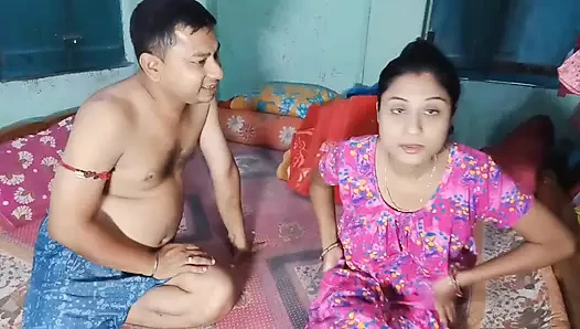 Bengali Beautiful hot girl Pinki first time sex with Step-Sister's husband
