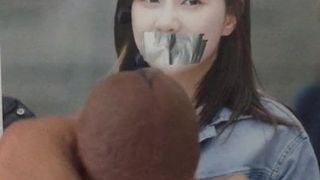 Apink Hayoung, bouche couverte de sperme