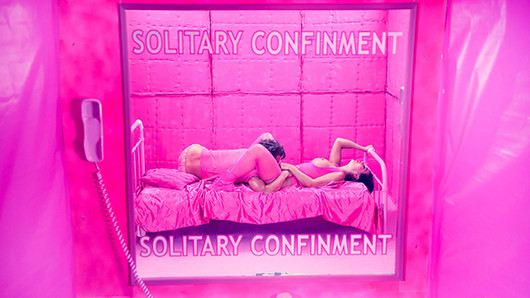 Solitary Pink Confinement