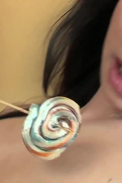 Pussie Sweets Scene-3 skinny Teen Andrea Enjoys a Big Cock While Eating Her Candy