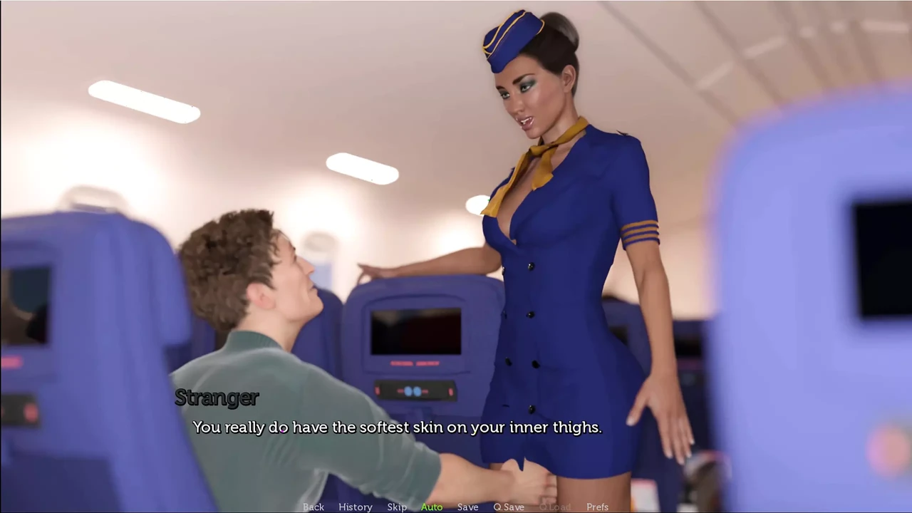 The Adventurous Couple #72 Anne Got Fingered on the Plane by a Stranger.