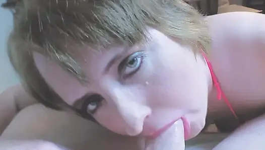 Busty Big Tits Milf Sucks & Fucks Until Cumshot Until Huge Facial