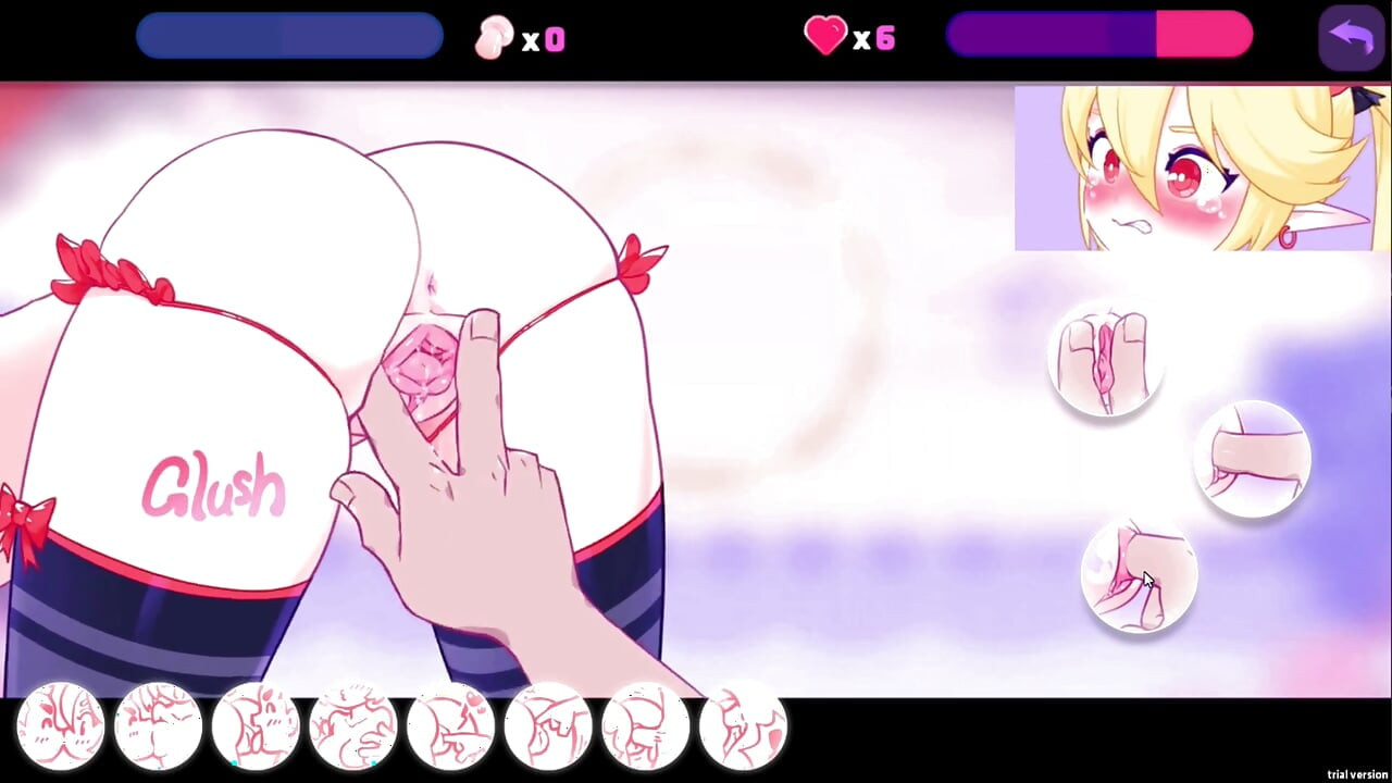 Hentai-spel - elfmeisje pinball - sexy succubus met een slank lichaam in een rauwe, strakke sekssessie