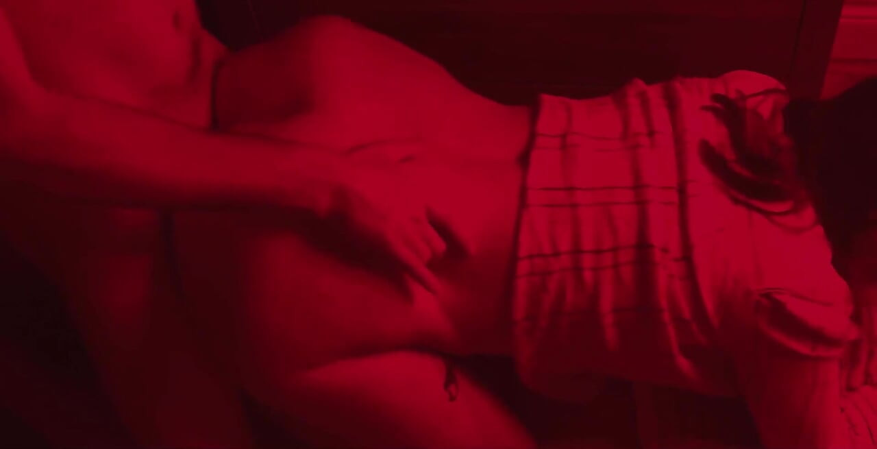 Hög vinkel av redroom
