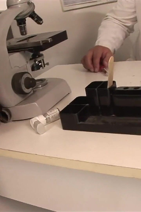 Degenerate redhead pregnant slut fuck in ambulatorium