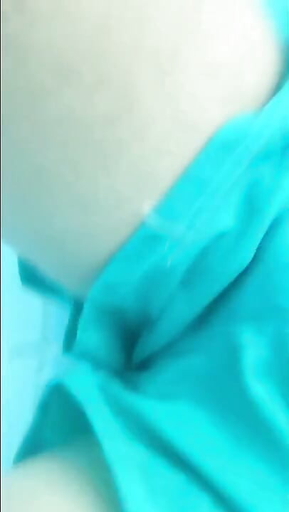 Pulling Cock of Swimtrunks in the Pool ( Cock and Feet Underwater )