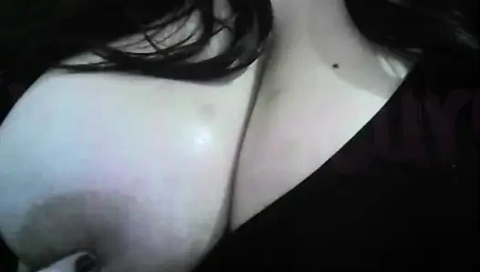 hotwife otaku streberin beobachtet Hentai beim spielen mit ihren dicken titten # 3