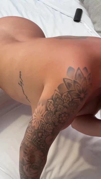 Thrilling moment from "I fuck a stranger while my husband leaves me alone at home - Sara Blonde - White Kiss"