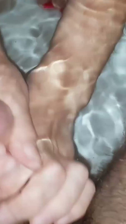 Hot Underwater Handjob And Cumshot! POV! | Clip 2