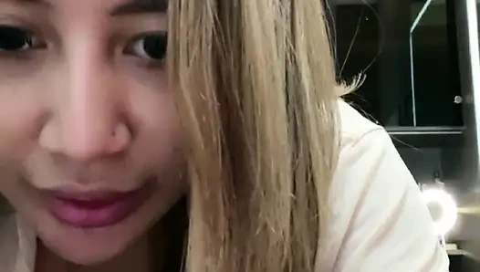 Indonesian popular model getting naked