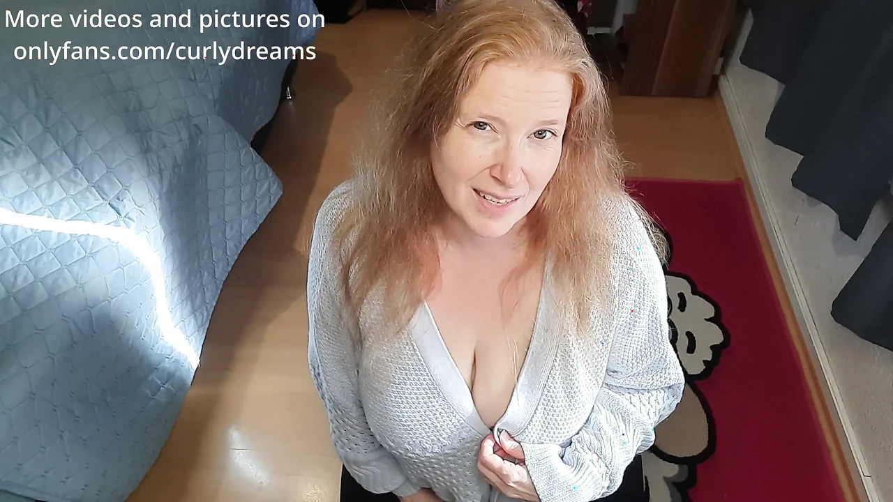 curly_dreams In the picture he looked bigger – your cock is too small for my breasts