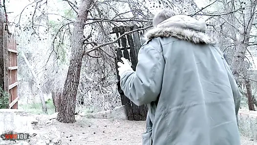 Cindy Sun - Delicious little Finnish tourist ass fucked in the woods