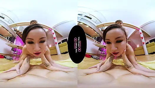 Celebrating Chinese New Year with a Wild Threesome - VR