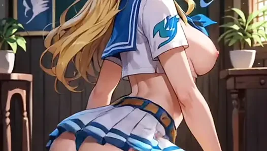 Hentai anime - My husband wanted me to give him the ass and he fucked me very rich