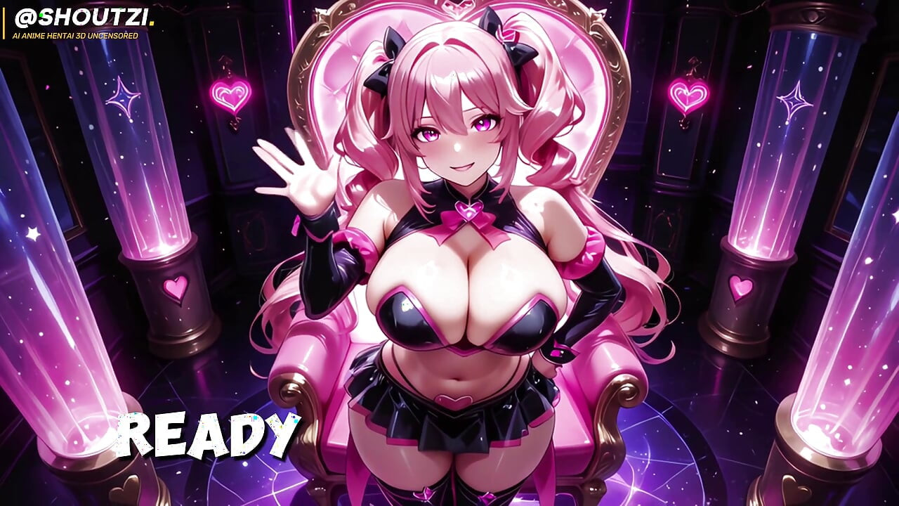 Magical Girl Threesome Covered in Cum, Realistic Facial on Pink Violet Blonde Idols