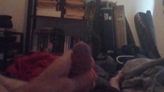 Stocking my cock thinking about Bbc
