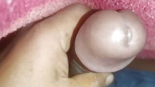 Handjob of my cock new video cum