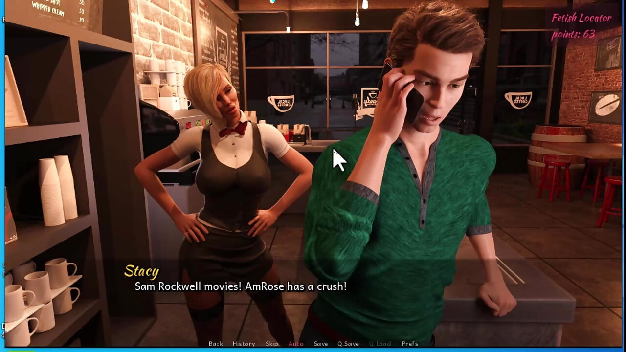 Fétiche n° 6 - Amber taille une pipe à Johannes ... Pete baise sumone dans la chambre pendant que Johanne est réveillée.