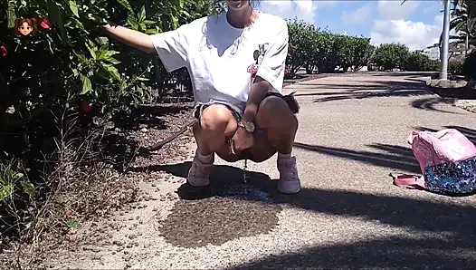 Naughty Public Pissing Compilation 2, Mimibloou
