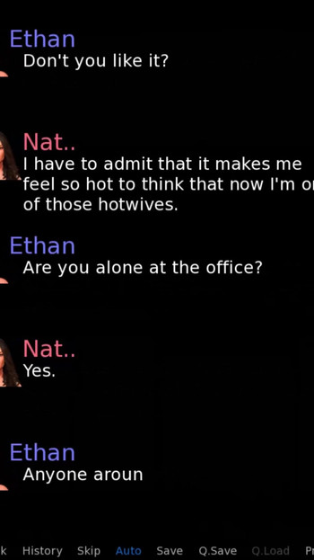 Jaw-dropping moment from "A Couple's duet of love and lust #6 - Nat gave Eathen a blow job ... Nate went shopping for a"