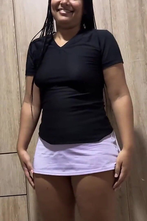 Stepsister Asks Me to Record Her Exercises for Tiktok and They End up Doing Something Else.