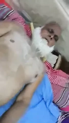 grandpa in the wrong hands