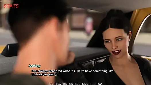 Wife Having Fun With Stranger Infront Of Cuckold Husband In Taxi