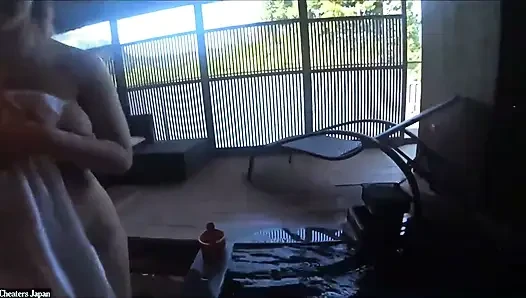 Private Onsen Trip with a Busty Gravure Idol