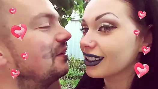 Valentines face and body kissing compilation!
