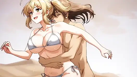 Мамочка с большими сиськами занимается сексом с пасынок