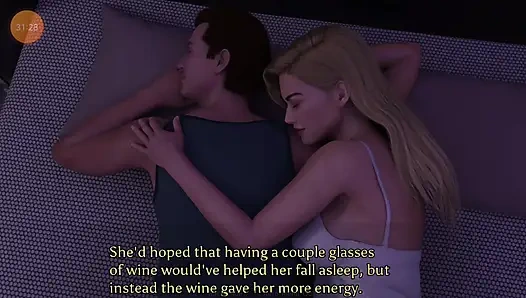 A Perfect Marriage #8 Chris and Anne chat while in bed.