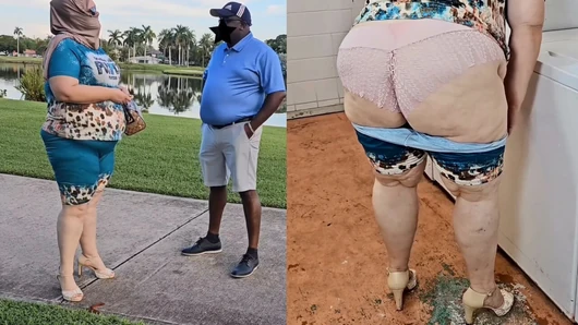 Treinador de golfe oferecido para me treinar, mas ele come minha buceta grande e gorda - jamdown26 - bunda grande, bunda grande, bunda grossa, bunda grande, grandona grandona