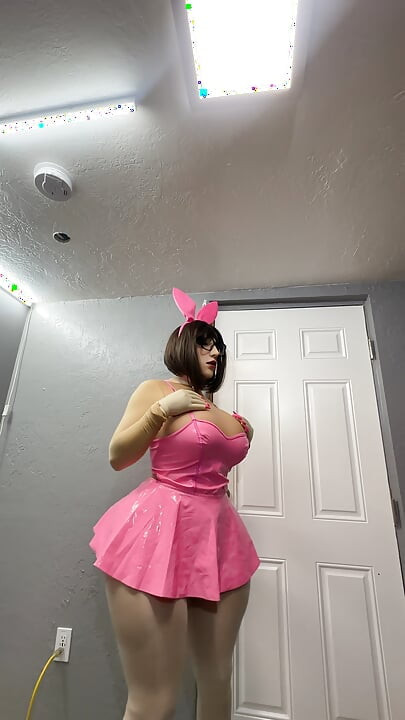 Me encanta Pascua en mi traje sexy de Pascua