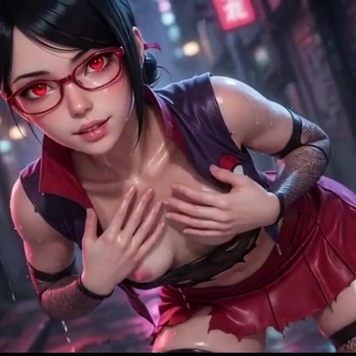 Ai Uchiha Girl Wet Glossy Body Tease Explicit Compilation